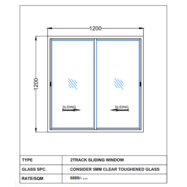 CONSIDER 5MM CLEAR TOUGHENED GLASS